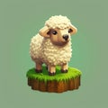 Cute Sheep Icon For My Little Ranch Game