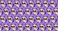 Cute Siamese cat illustration, for backgrounds designers,pattern Royalty Free Stock Photo