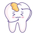 cute sick tooth