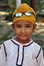 Cute sikh boy