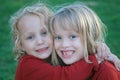 Cute sisters Royalty Free Stock Photo