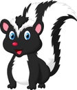 Cute skunk cartoon