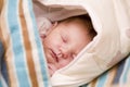 Cute sleeping baby girl Royalty Free Stock Photo