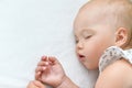 Cute Sleeping baby girl Royalty Free Stock Photo