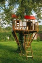 Cute small tree house for kids