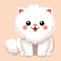 Cute and smile cat, doodle pet friend Royalty Free Stock Photo