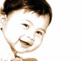 Cute smiling baby Royalty Free Stock Photo