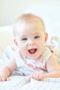 Cute smiling baby girl Royalty Free Stock Photo