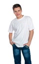 Cute smily young guy Royalty Free Stock Photo