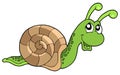 Cute snail Royalty Free Stock Photo