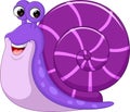 Cute snail cartoon