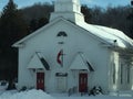 Cute Snowed-In Church