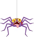 Cute spider cartoon Royalty Free Stock Photo
