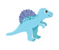 cute spinosaurus dinosaur
