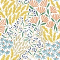 Cute spring seamless pattern Royalty Free Stock Photo