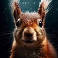 Hyper-realistic Water Squirrel With Expressive Face In Daz3d Style