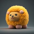 Cute Squishy Lion Plush Toy