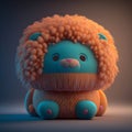 Cute Squishy Lion Plush Toy