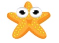 Cute starfish cartoon