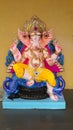 Cute statue of Lord Ganesha Royalty Free Stock Photo