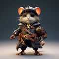 Cute Steampunk Mouse Photorealistic Renderings And Action-packed Cartoons