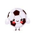 Cute strong smiling happy Football