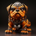 Cute And Stylish Bulldog Brand Collectible Lion-like Character Design