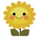 Cute Sunflower Clipart: A Radiant Burst of Joy and Happiness to Brighten Your Day and Designs