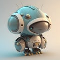cute System Artificial intelligence ChatGPT Chat Bot AI , Technology smart robot Ai Chat GPT application software , robot