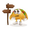 Cute taco making decision