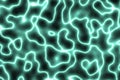 Cute teal, sea-green luminescent magic computer graphics texture illustration Royalty Free Stock Photo