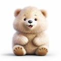 Cute Teddy Bear: A Fluffy And Interactive 3d Animation Icon