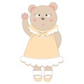 Cute Teddy bear girl
