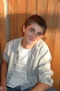 Cute Teenage Boy Royalty Free Stock Photo