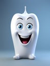 Cute teeth character animated, cartoon style, animated expressions, quirky expressions, playful expressions, medicine