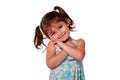 Cute toddler girl Royalty Free Stock Photo