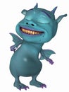 Cute Toon Dragon Royalty Free Stock Photo