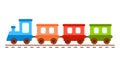 Cute toy train locomotive for kid