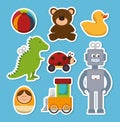 cute toys design Royalty Free Stock Photo