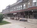 CUTE TRAIN STATION IN MICHIGAN Royalty Free Stock Photo