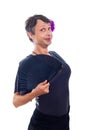 Cute transvestite Royalty Free Stock Photo