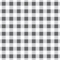 Cute trendy and fashionable black simple gingham checkered pattern background template design element