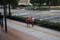 Cute Twin Japanese Student Girls