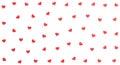cute valentine love heart pattern wallpaper design Royalty Free Stock Photo