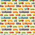 Cute vector baby seamless background. Cartoon children pattern. Royalty Free Stock Photo