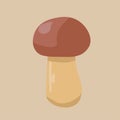 Cute vector mushroom drawing