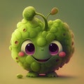 cute vegetable cartoon character Royalty Free Stock Photo