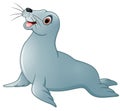 Cute walrus cartoon