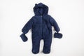 Cute warm winter suit for little children