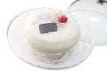 Cute wedding cake Royalty Free Stock Photo